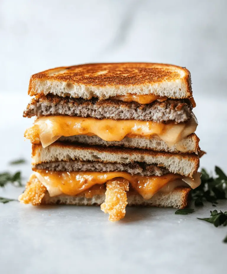Patty Melts With Secret Sauce Recipe